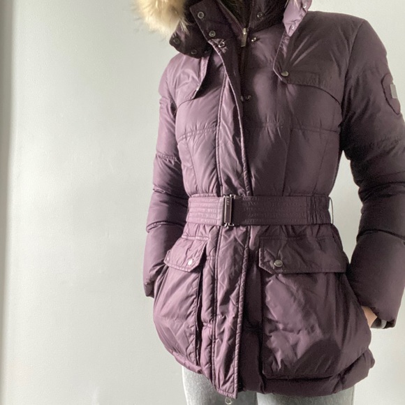 ADD Down filled belted winter jacket - Picture 2 of 5